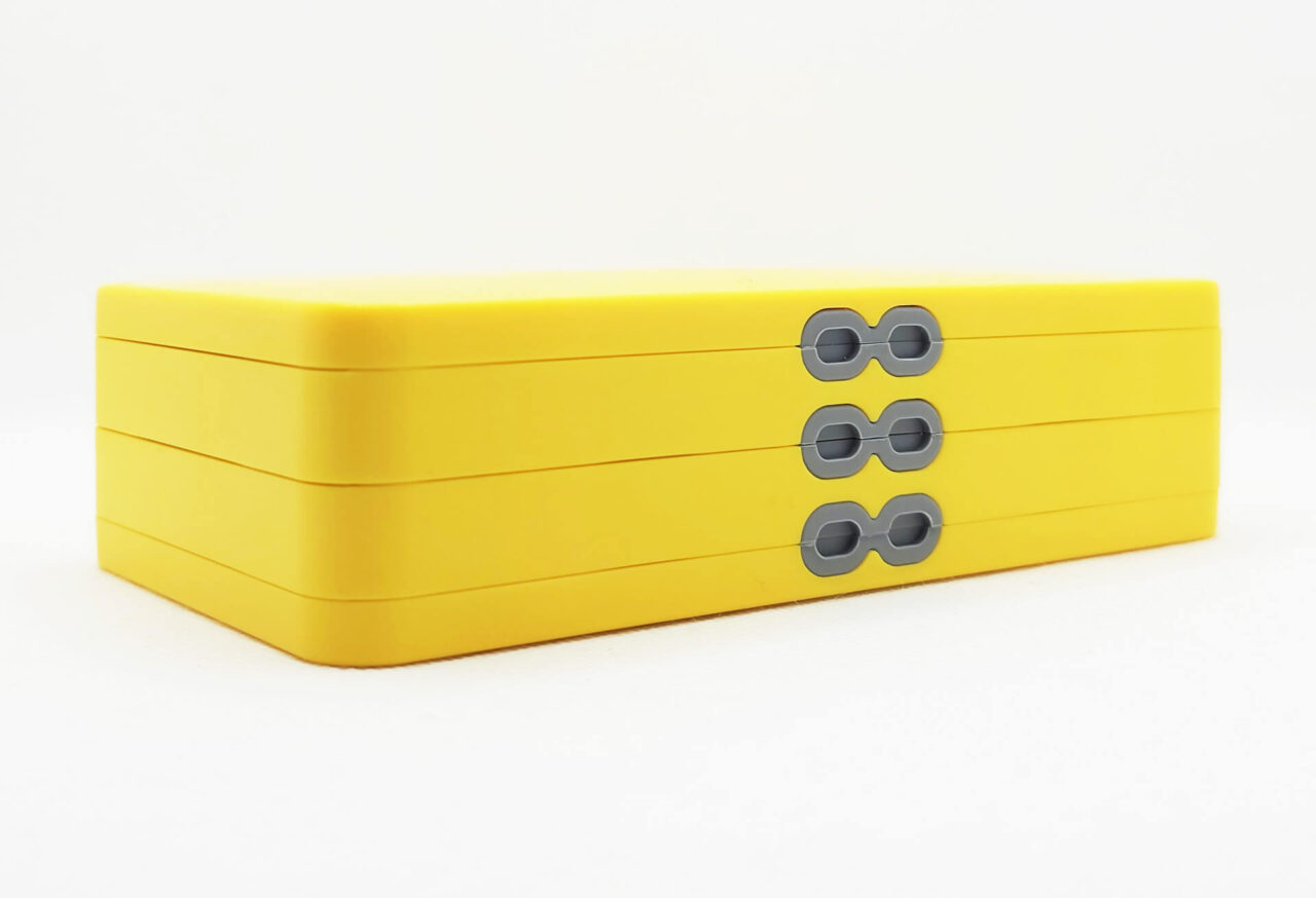 72-in-1 Aufbewahrungsbox für Switch Spiele geschlossen