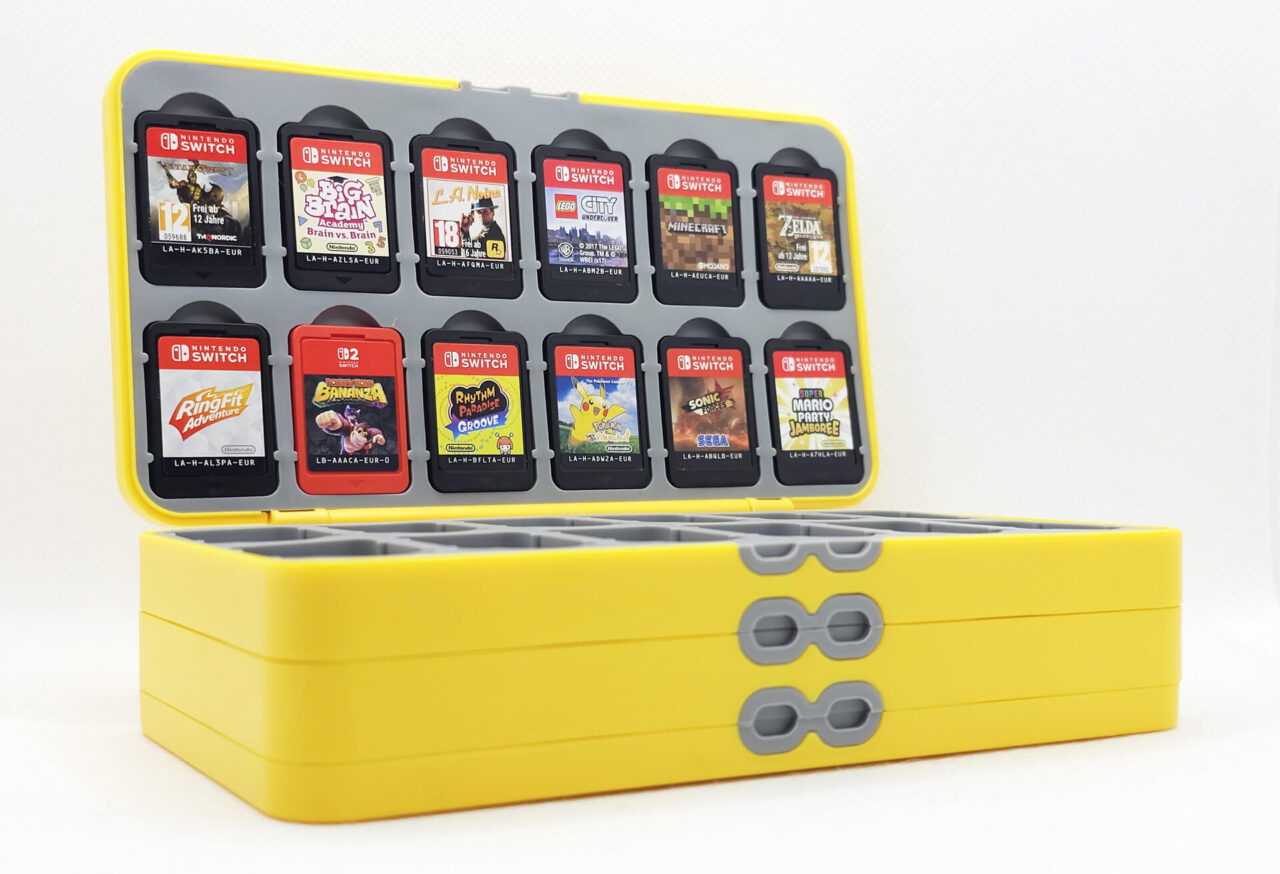 72-in-1 Aufbewahrungsbox für Switch Spiele Spielekarten
