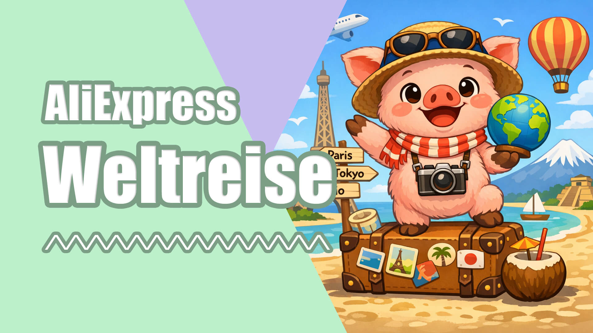 AliExpress Auf Weltreise