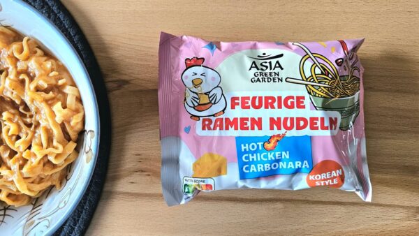 Asia Green Garden Ramen Hot Chicken Carbonara