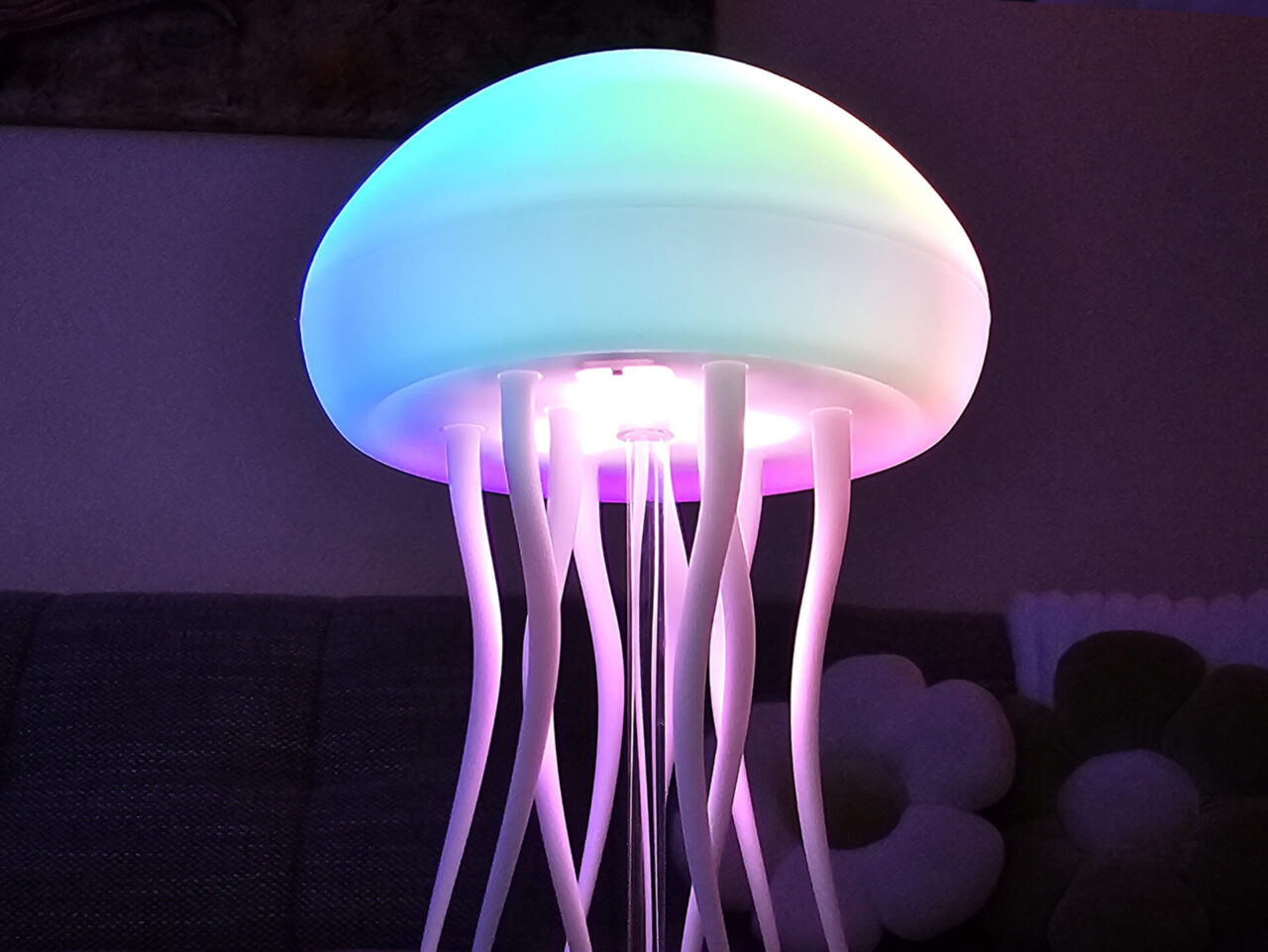 Aurora Mood Light Jellyfish Unterseite