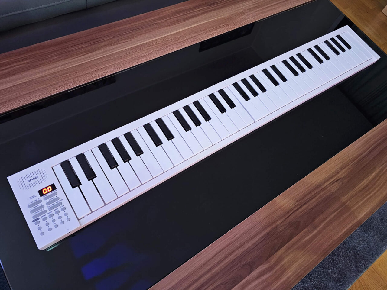 Bigfun Foldable Piano aufgeklappt