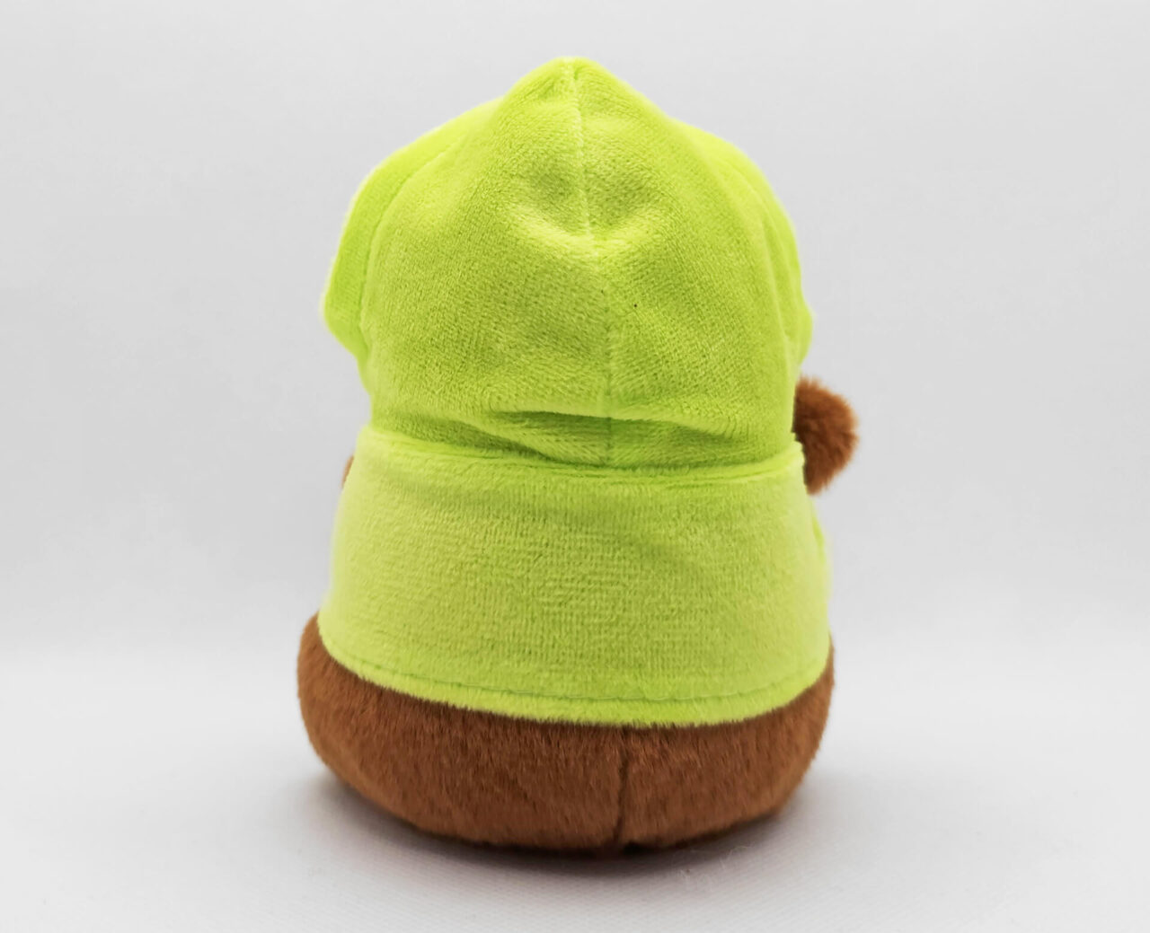 Capybara Plüschie mit Hoodie hinten