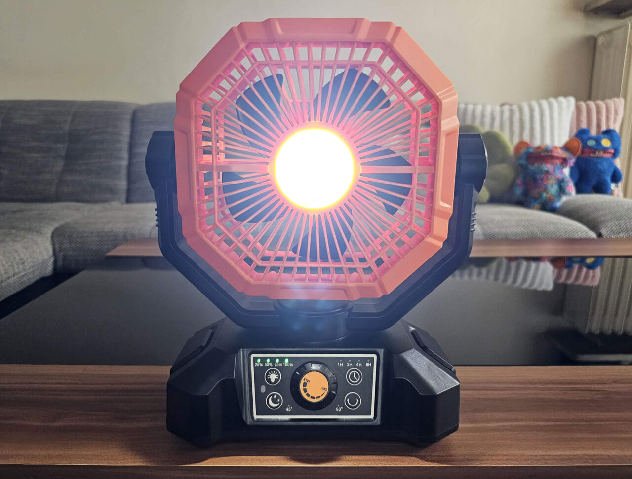 coldSky 20000mAh Camping Fan Licht