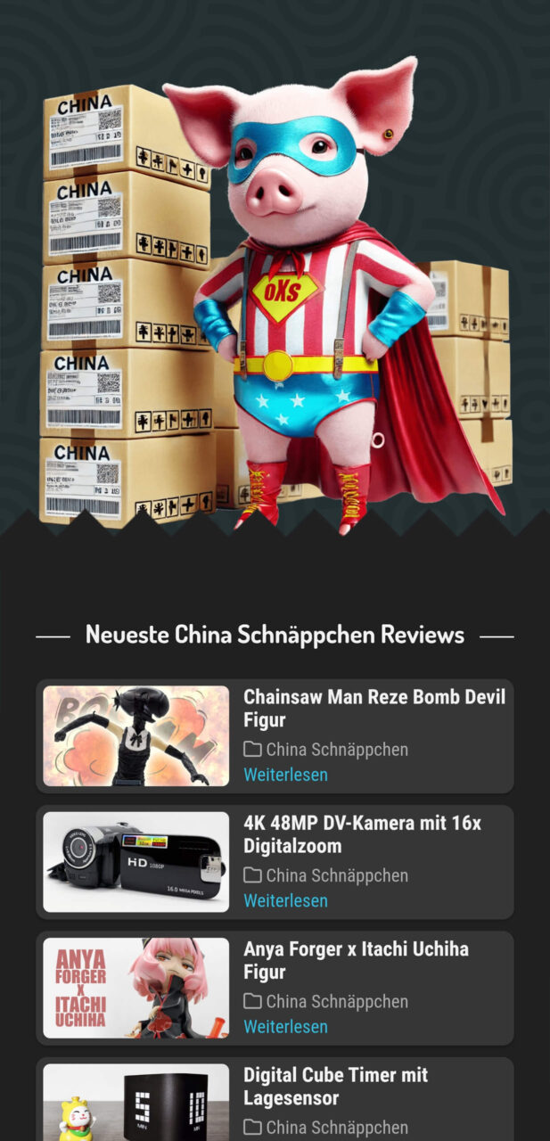 Dark Mode Update Startseite