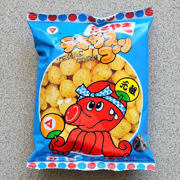 Japan Candy Box August 2025 Texas Corn Takoyaki Snacks