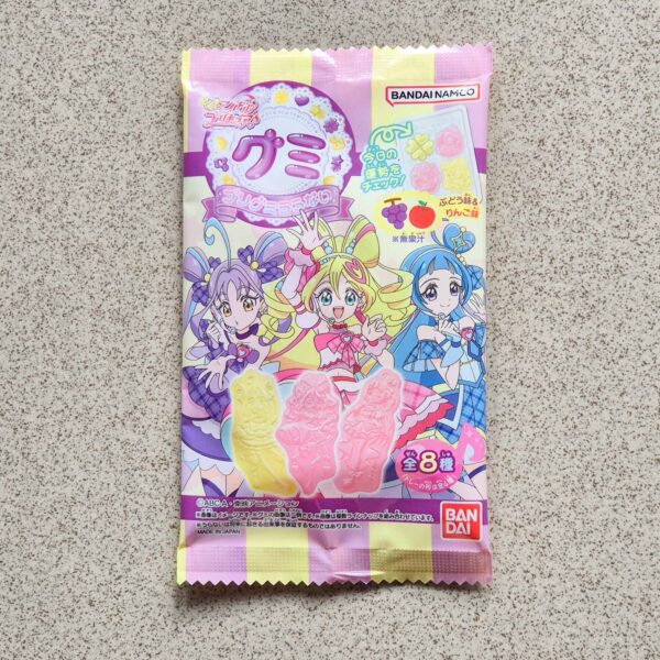Japan Candy Box Juli 2025 You and Idol PreCure! Grape Gummies