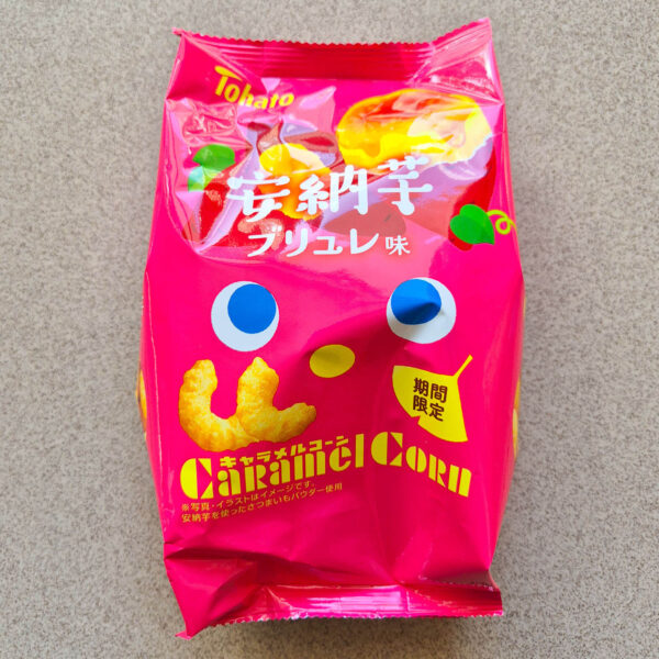 Japan Candy Box März 2026 Annou Sweet Potato Brulee Caramel Corn