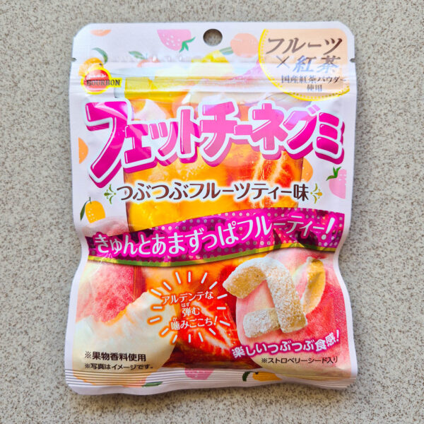Japan Candy Box März 2026 Fettuccine Fruit Tea Gummis