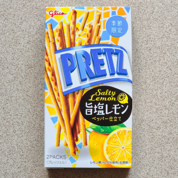 Japan Candy Box Mai 2026 Glico Pretz Salty Lemon