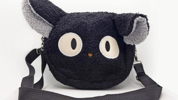 Japanische Umhängetasche mit Katzendesign