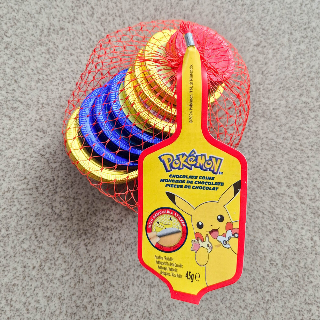 Jona Fynn Care Anime Box Pokémon Schokoladentaler