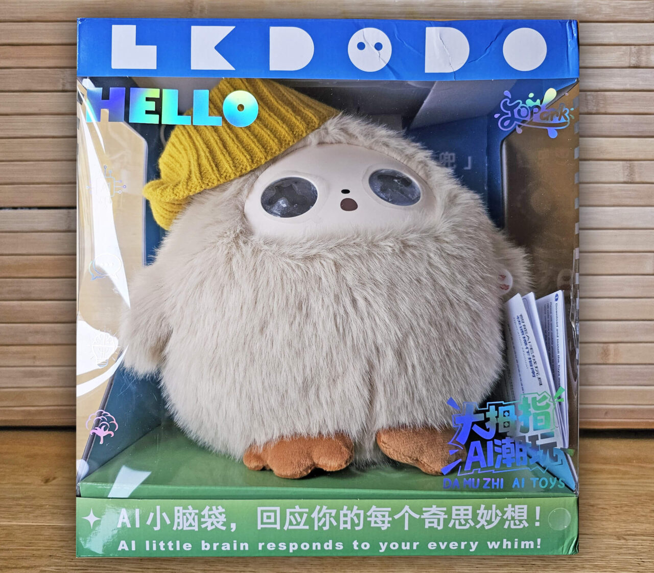 LEDODO AI Plüschie Verpackung