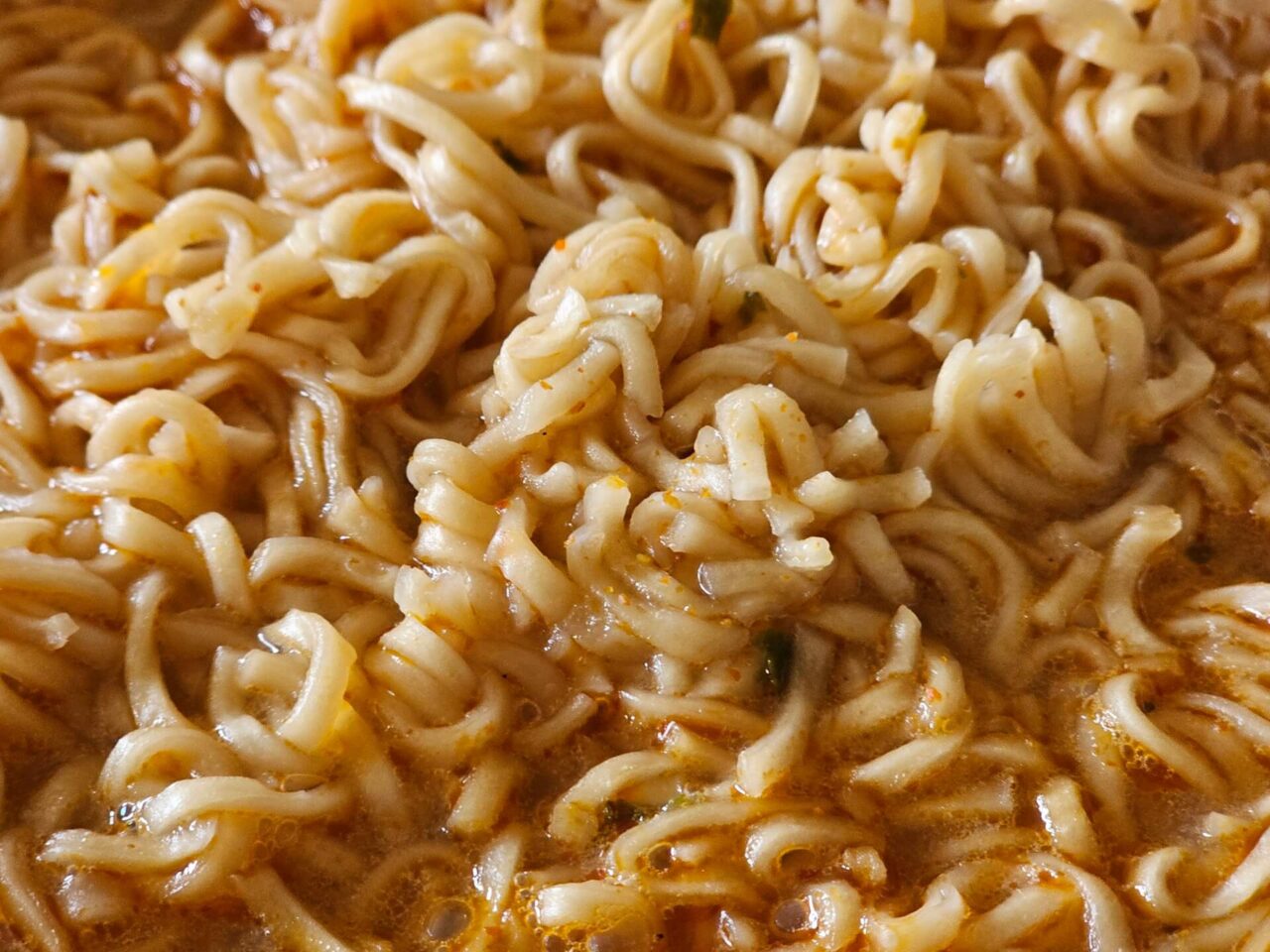 MAMA Shrimp Creamy Tom Yum Flavour Nahaufnahme
