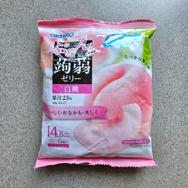Maomao Mystery Box Japan Style Orihiro Konjac Jelly Pfirsich