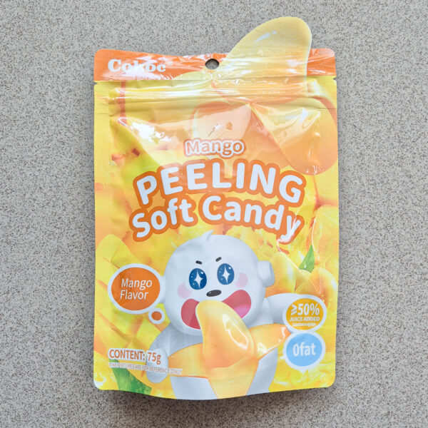 Maomao Mystery Box Snacks und Drinks Cokoc Peeling Gummis Mango