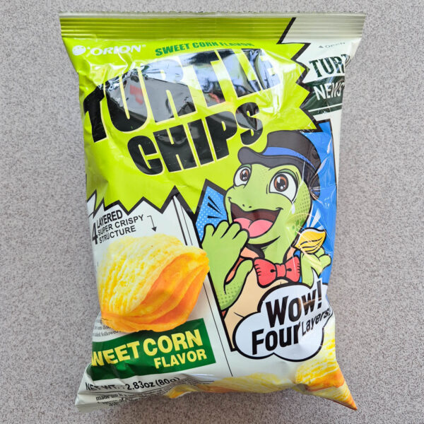 Maomao Mystery Box Snacks und Drinks Orion Turtle Chips Sweet Corn Flavor