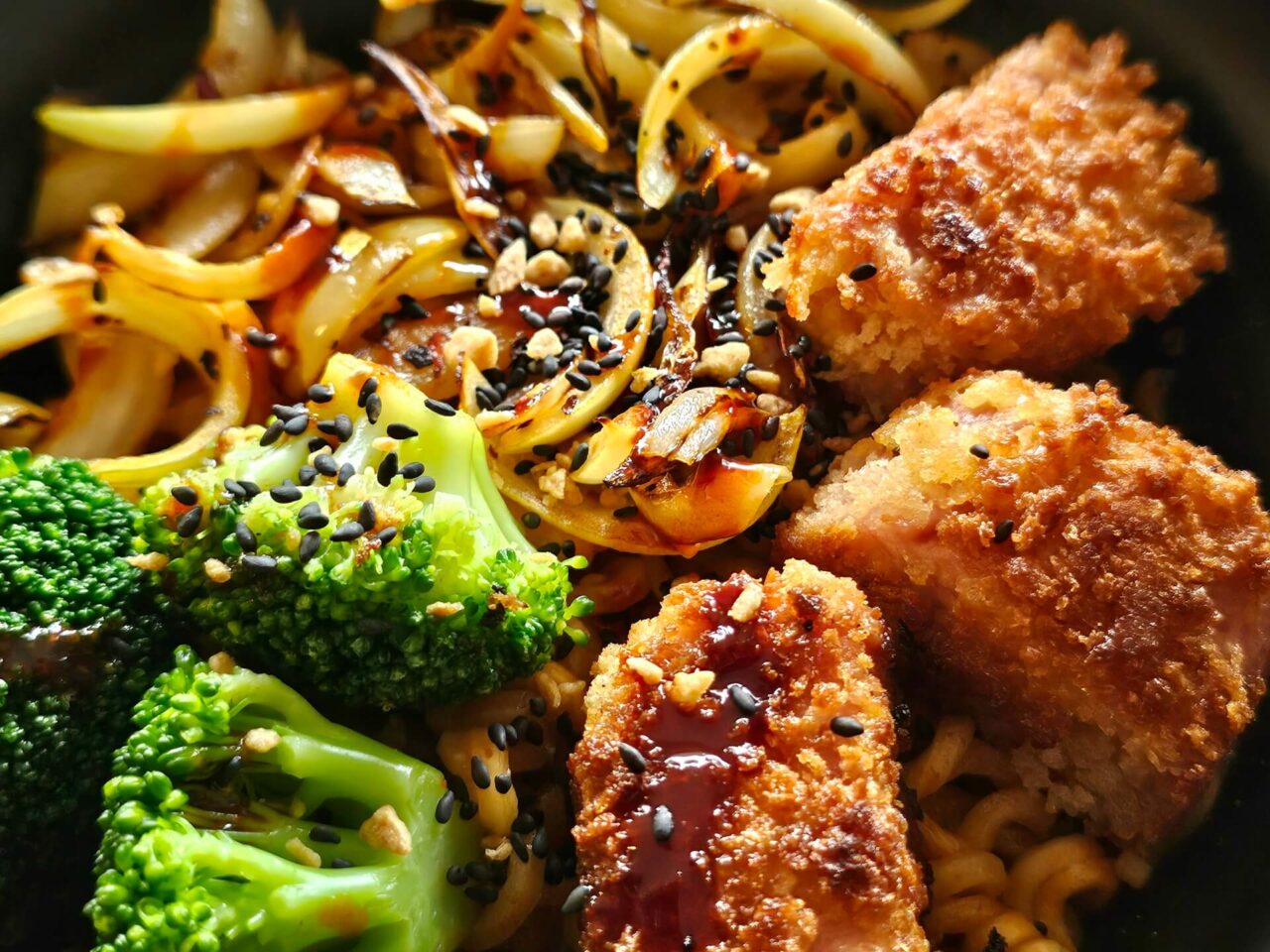 Namdong Beef Jjigae Flavour gepimpt Nahaufnahme