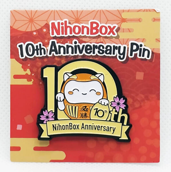 NihonBox Februar 2025 10th Anniversary Collector Pin