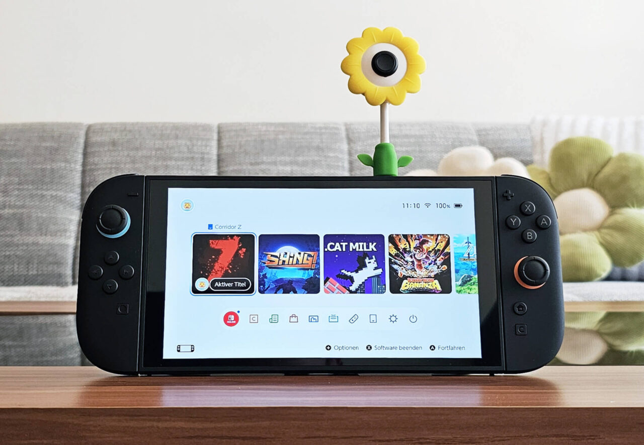 Nintendo Switch 2 USB-C-Flower-Kamera auf Switch 2