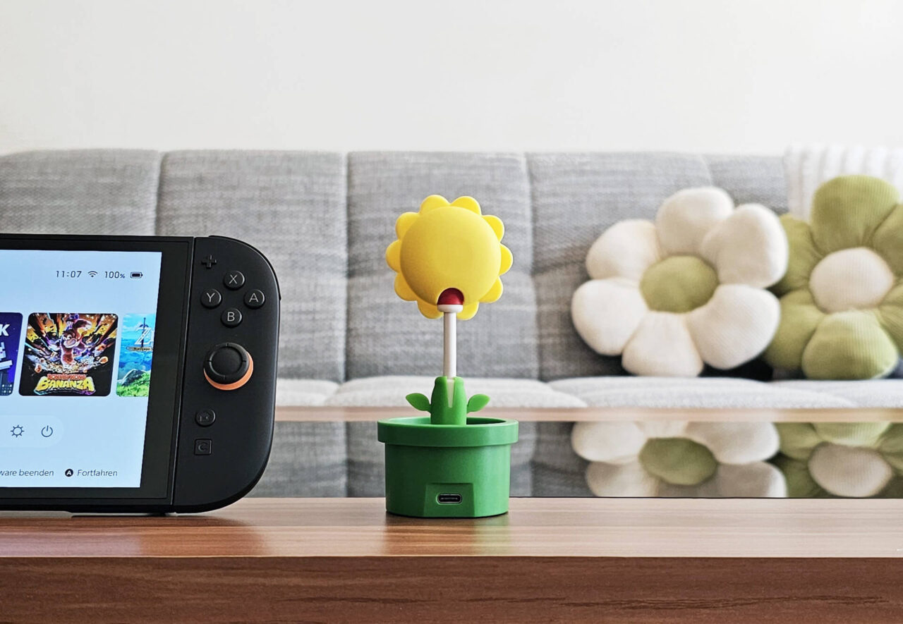 Nintendo Switch 2 USB-C-Flower-Kamera hinten