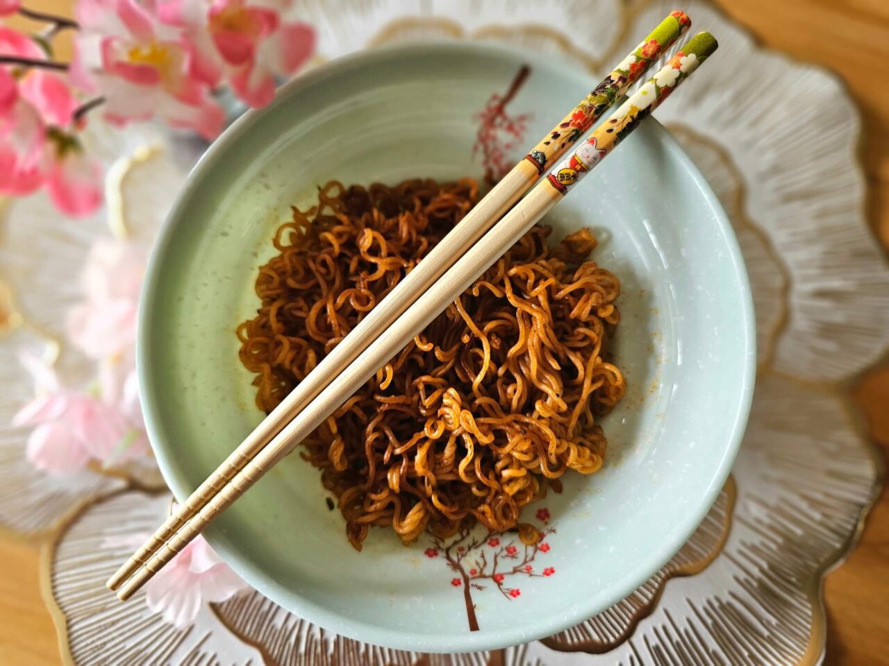 Nissin Soba Hot and Spicy oben
