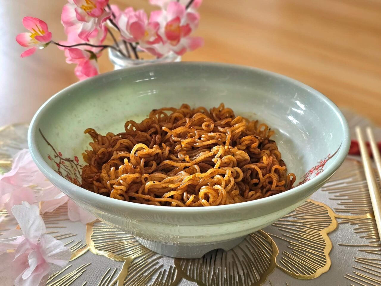 Nissin Soba Hot and Spicy original zubereitet