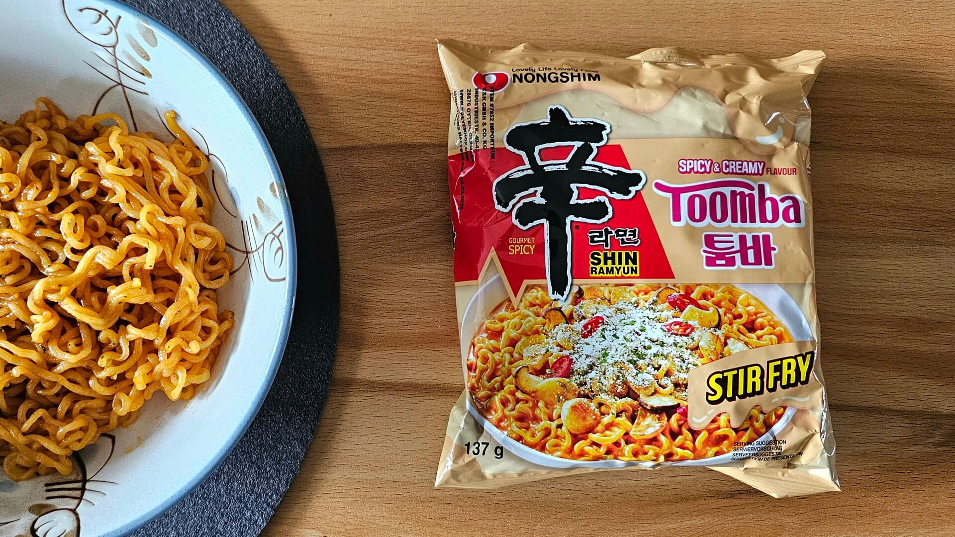 Nongshim Shin Ramyun Toomba