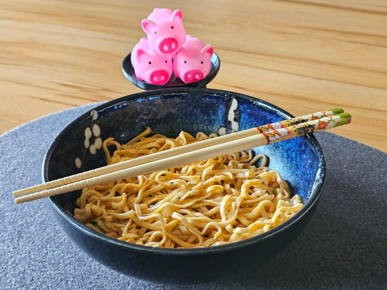 Noodlicious Spicy Carbonara Flavour original zubereitet