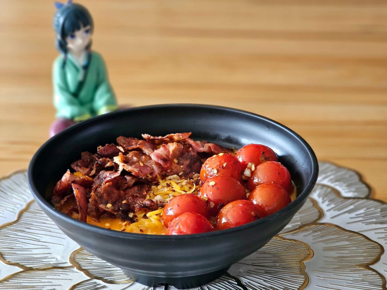 Ottogi Spicy Cheese Ramen gepimpt