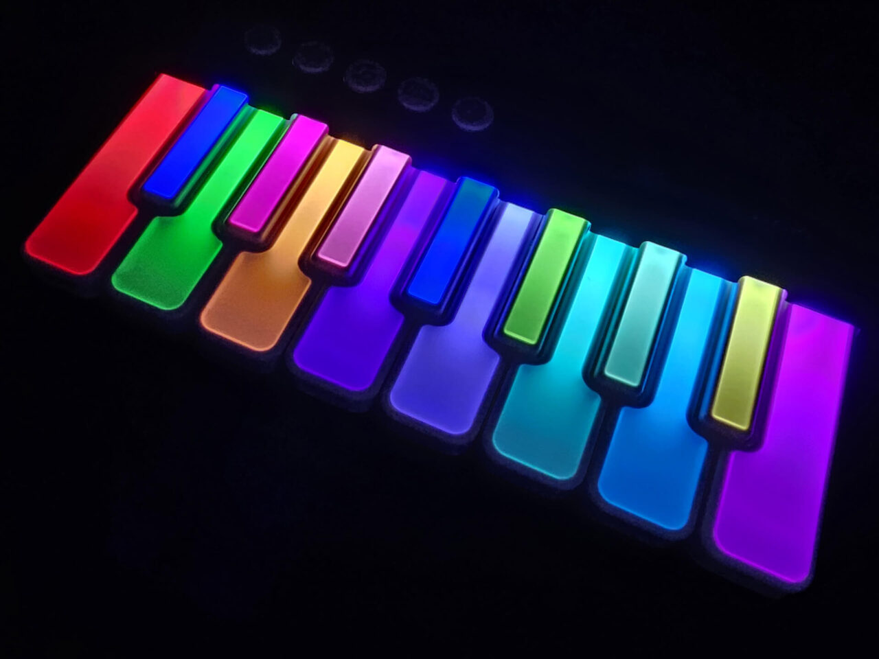 Pocket Piano beleuchtete Tasten