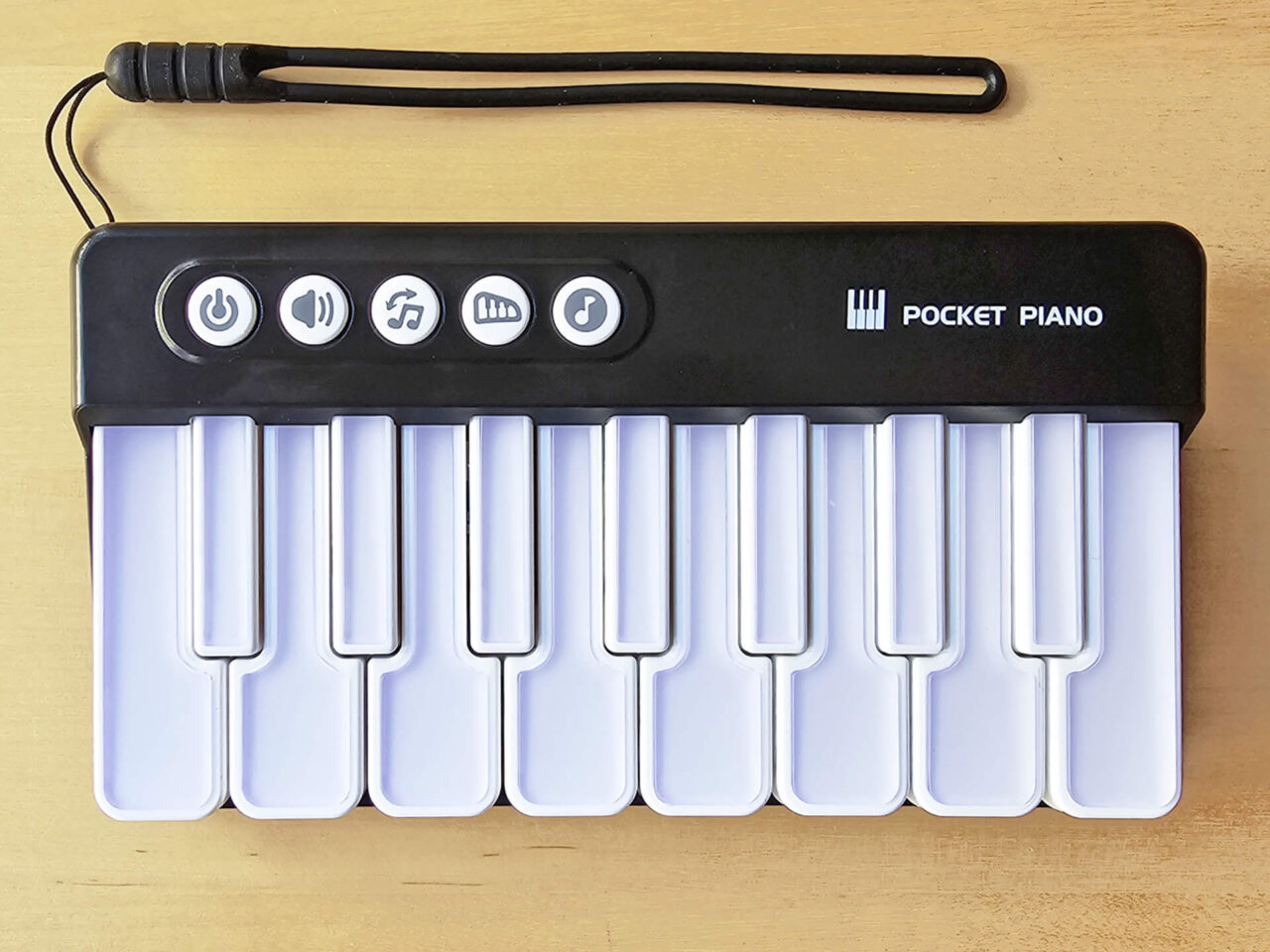 Pocket Piano von oben