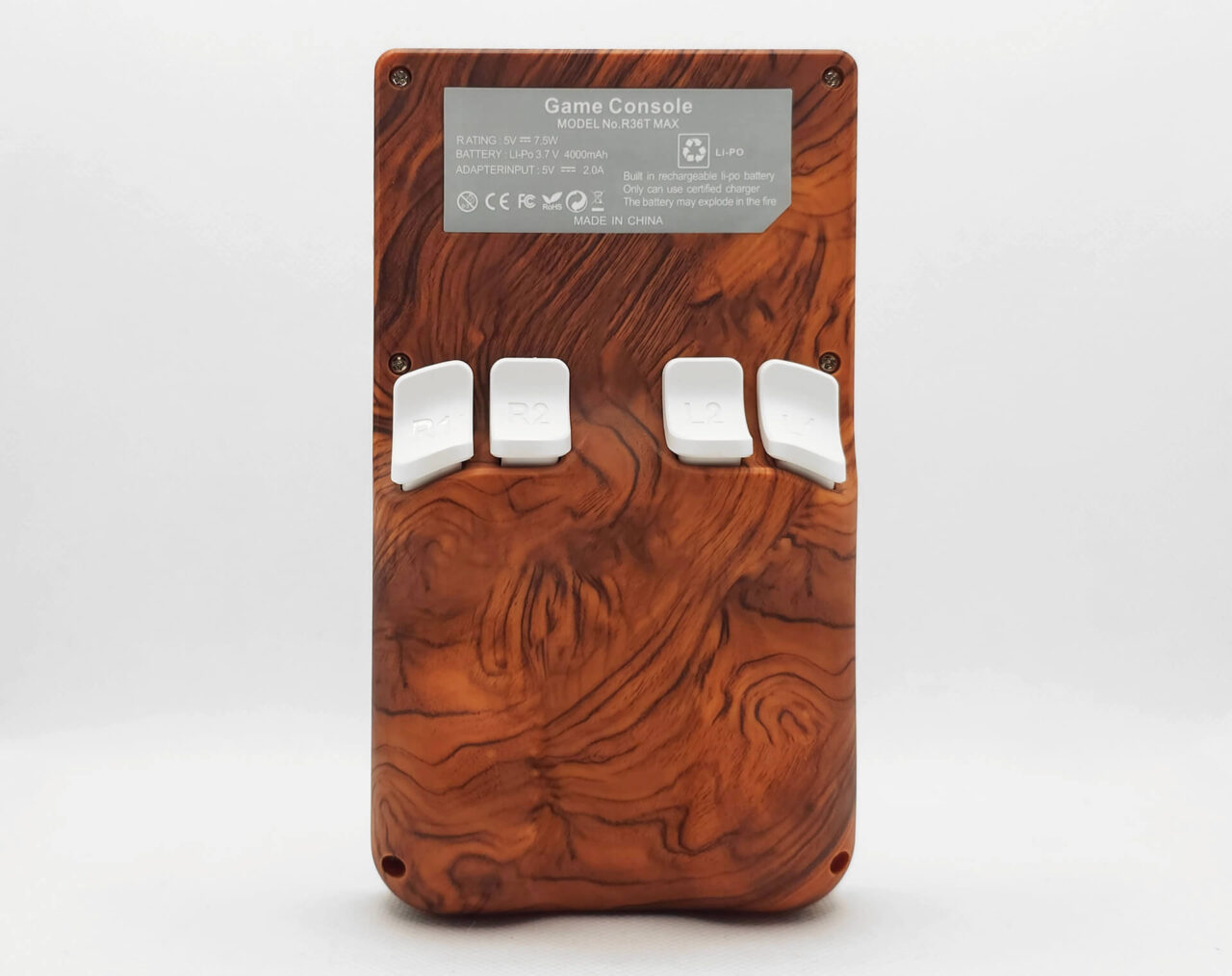 R36T MAX Retro Handheld hinten