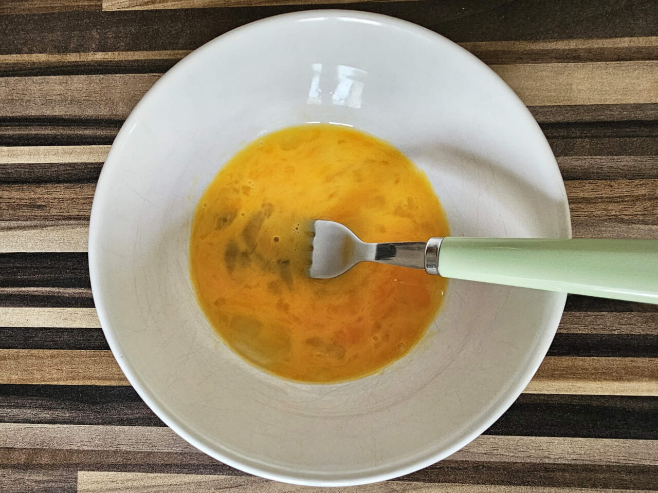 Rezept Tamagoyaki Ei verquirlen