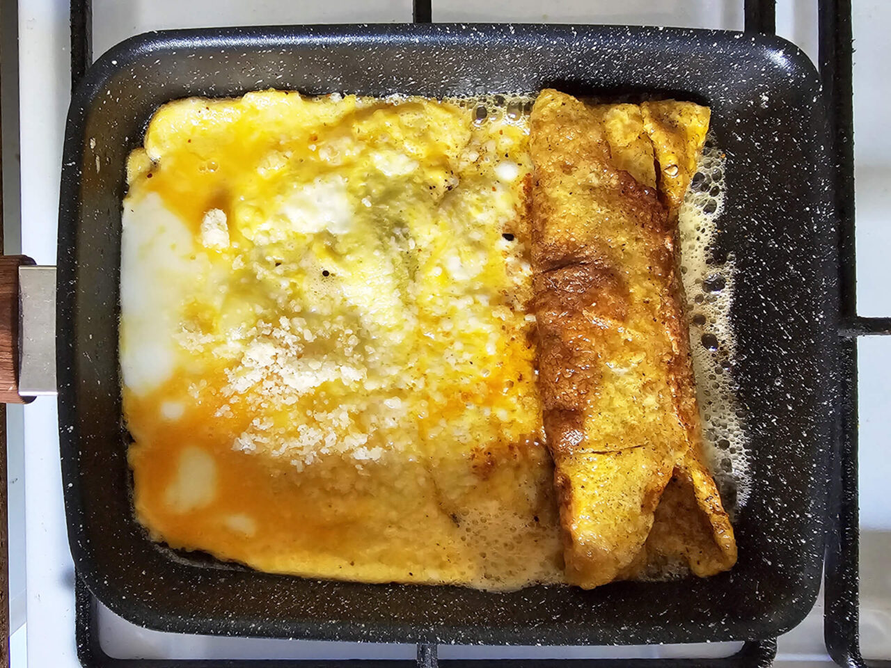 Rezept Tamagoyaki Parmesan