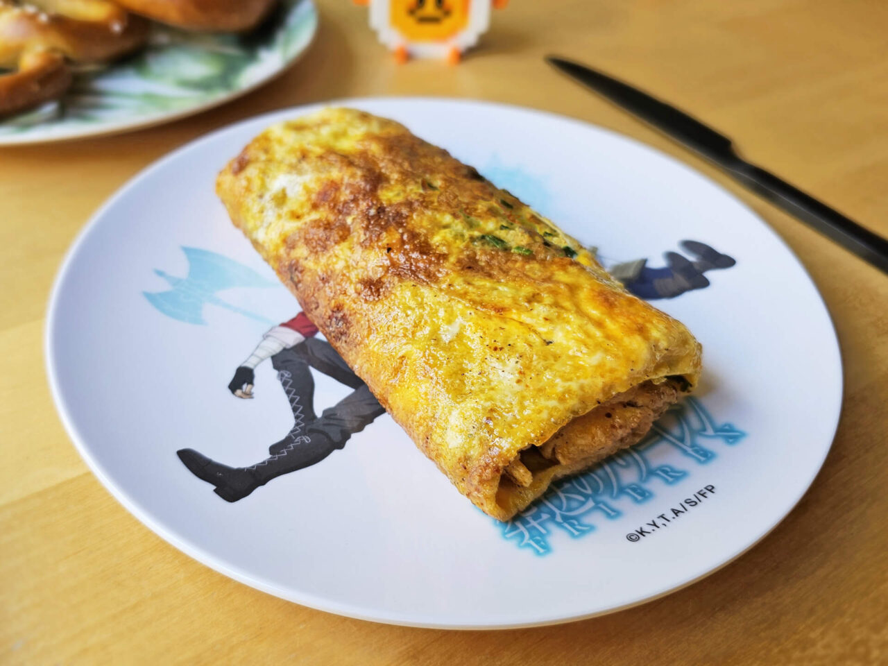 Rezept Tamagoyaki seitlich