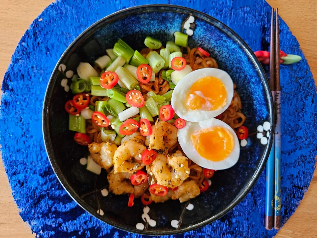 Samyang Buldak Habanero Lime gepimpt oben