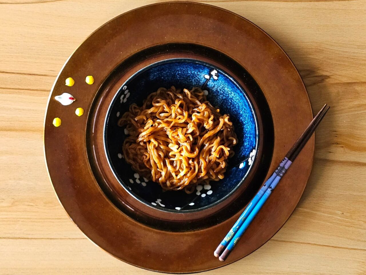 Samyang Buldak Sweet and Spicy Korean Fried Chicken Flavour oben