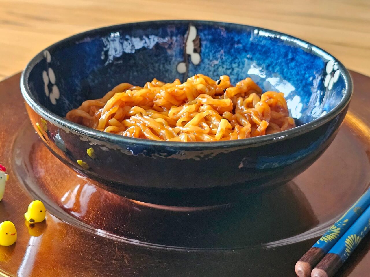 Samyang Buldak Sweet and Spicy Korean Fried Chicken Flavour original zubereitet