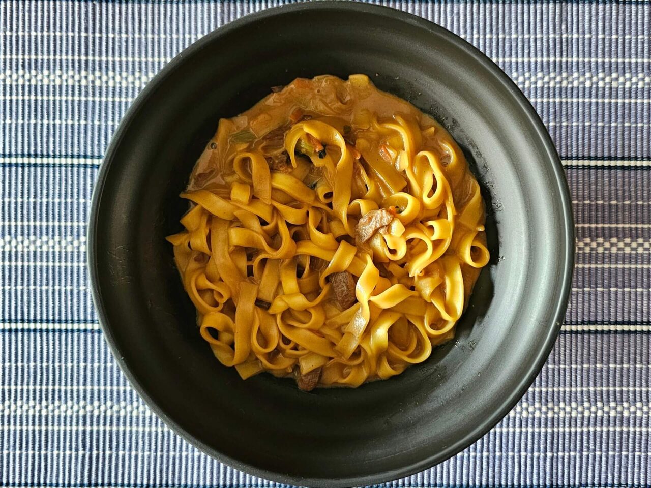 Samyang Tangle Bulgogi Alfredo oben