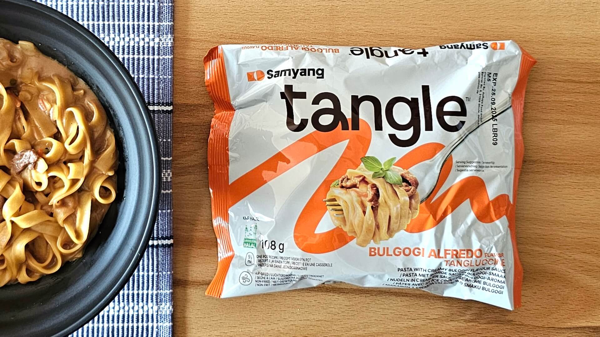 Samyang Tangle Bulgogi Alfredo