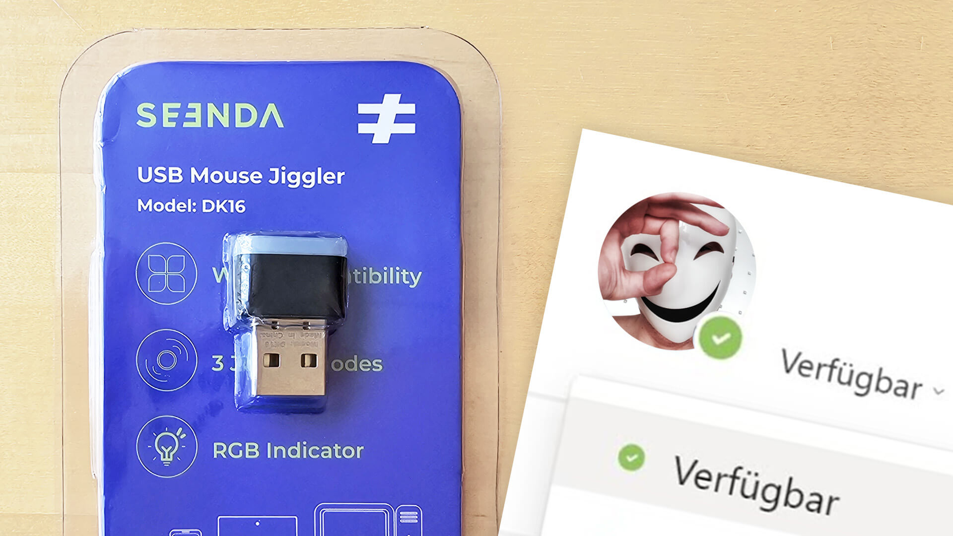 Seenda USB Mouse Jiggler DK16
