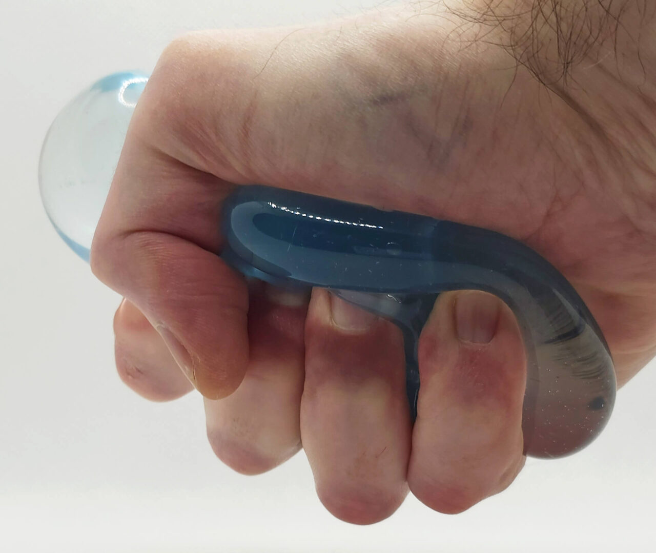 Slow Rebound Ice Cube gequetscht