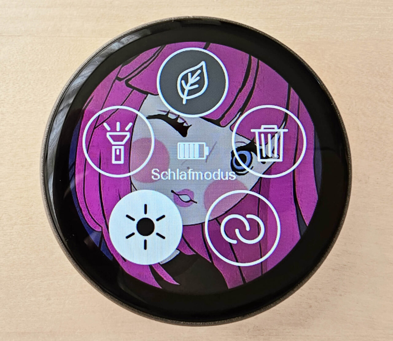 Smart Electronic Badge E87 Menü