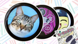 Smart Electronic Badge E87