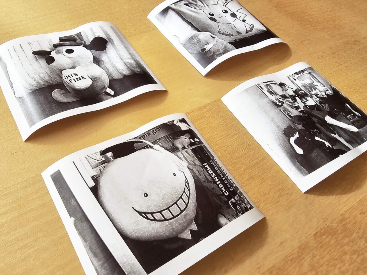 Sofortbildkamera mit Thermodruck Fotodrucke
