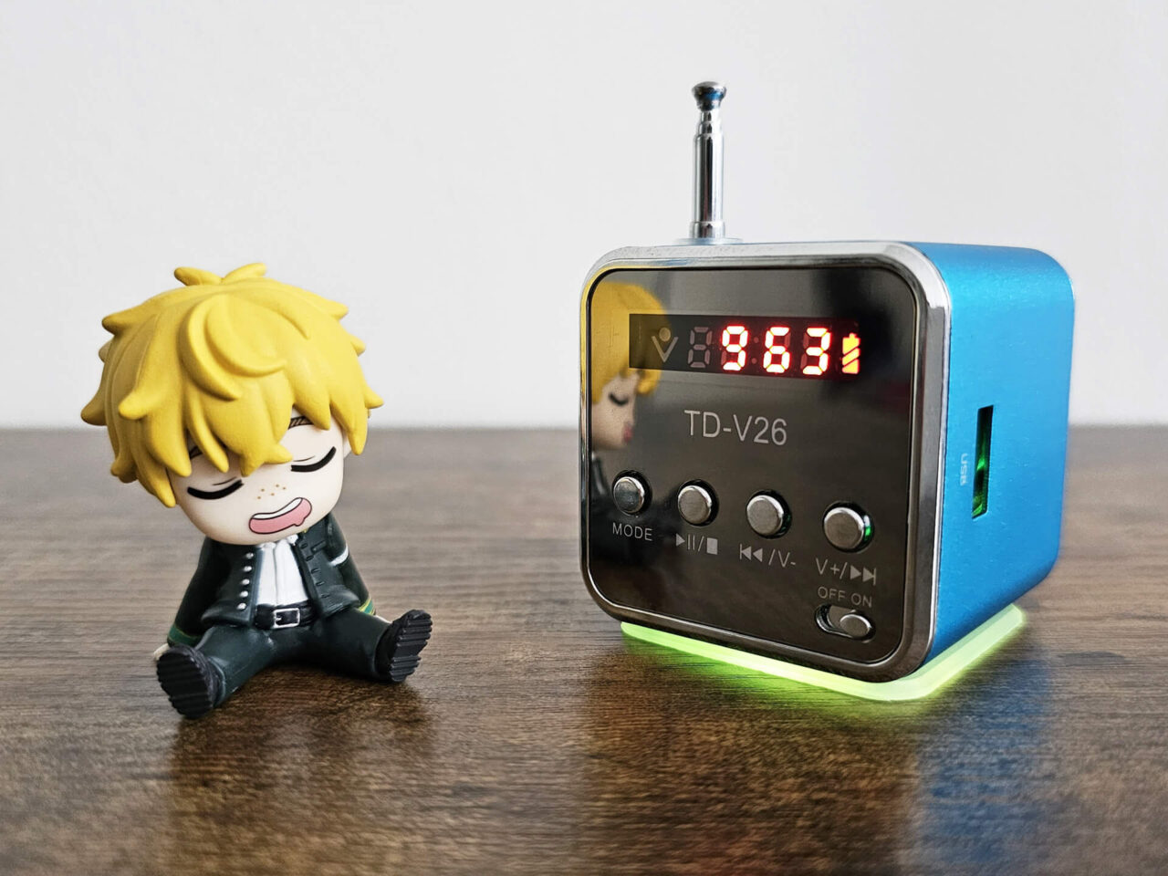 TD-V26 Portable Mini FM Radio vorne