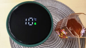 Thermoskanne mit Temperaturanzeige