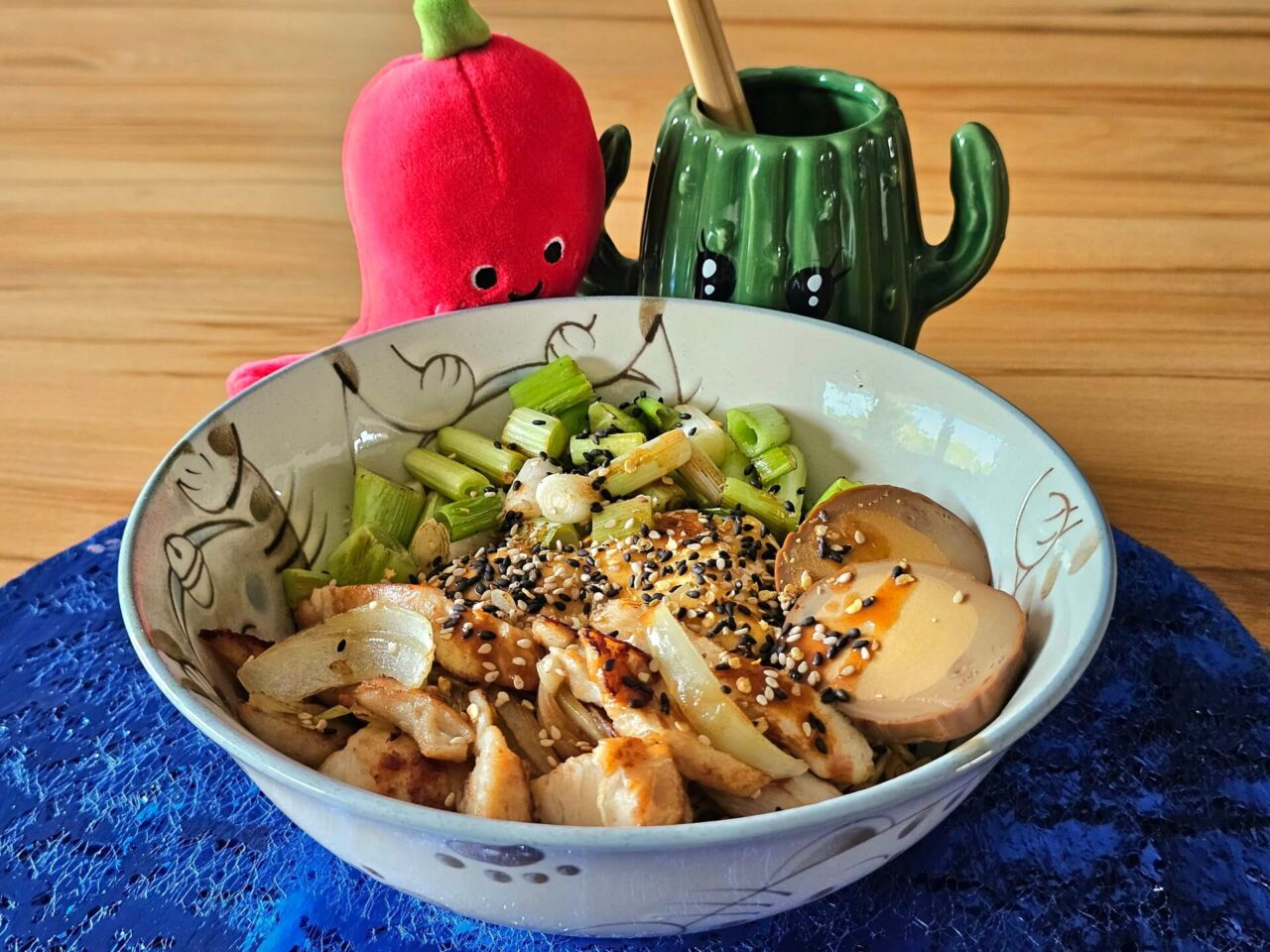 Tummie Time Korean BBQ Noodles gepimpt