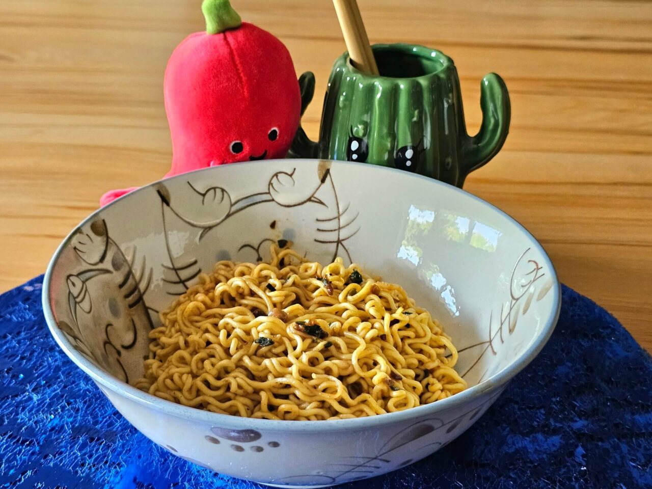Tummie Time Korean BBQ Noodles original zubereitet
